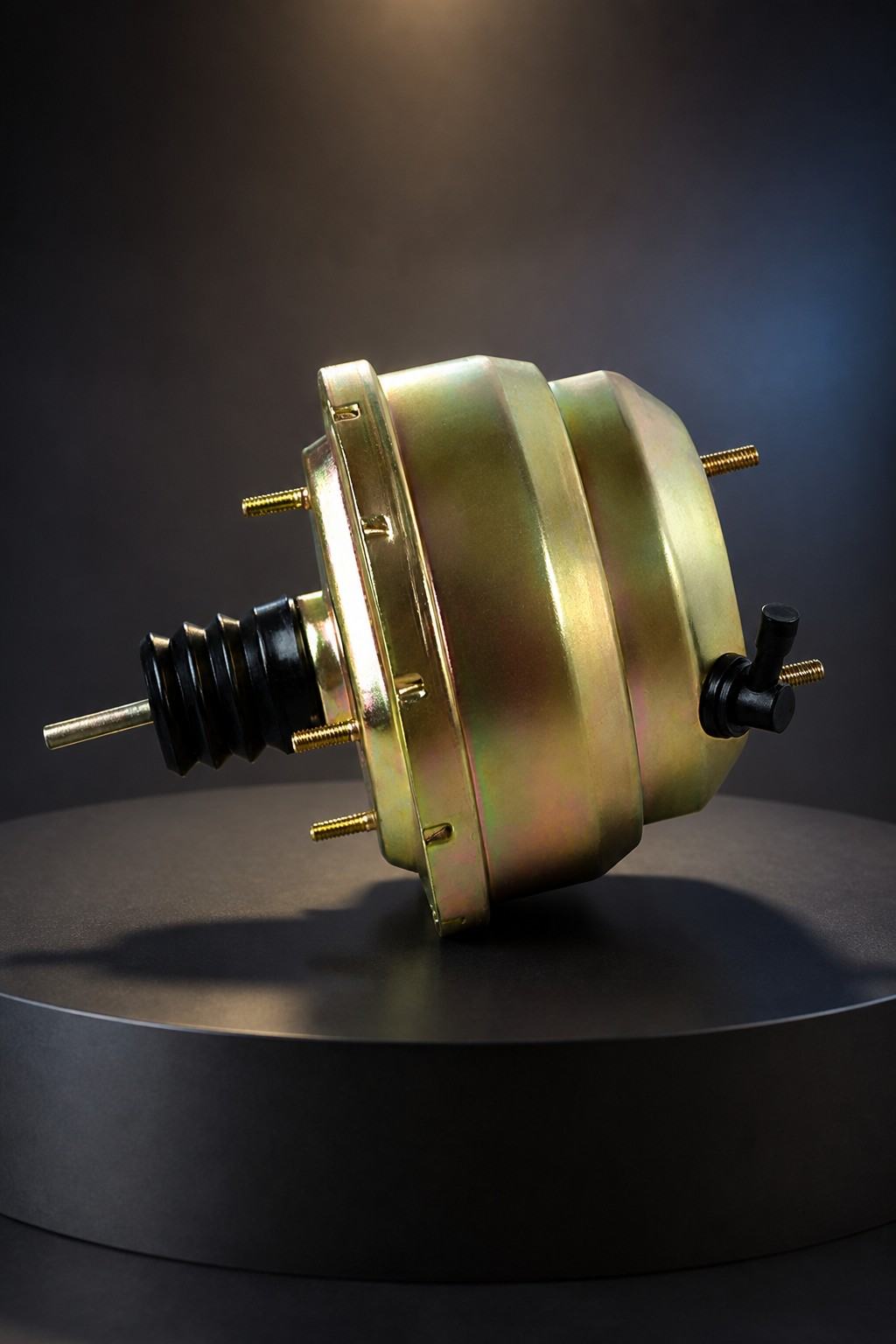 AOYIDA gold-finish vacuum brake booster product presentation